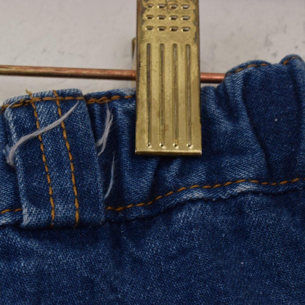 Vintage 1980s Blue‎ High-Waisted Cotton Shorts by Liz Claiborne | 22-24 waist - Picture 10 of 13